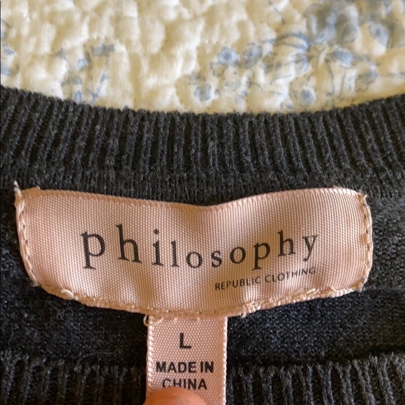 Philosophy sweater - Picture 2 of 3